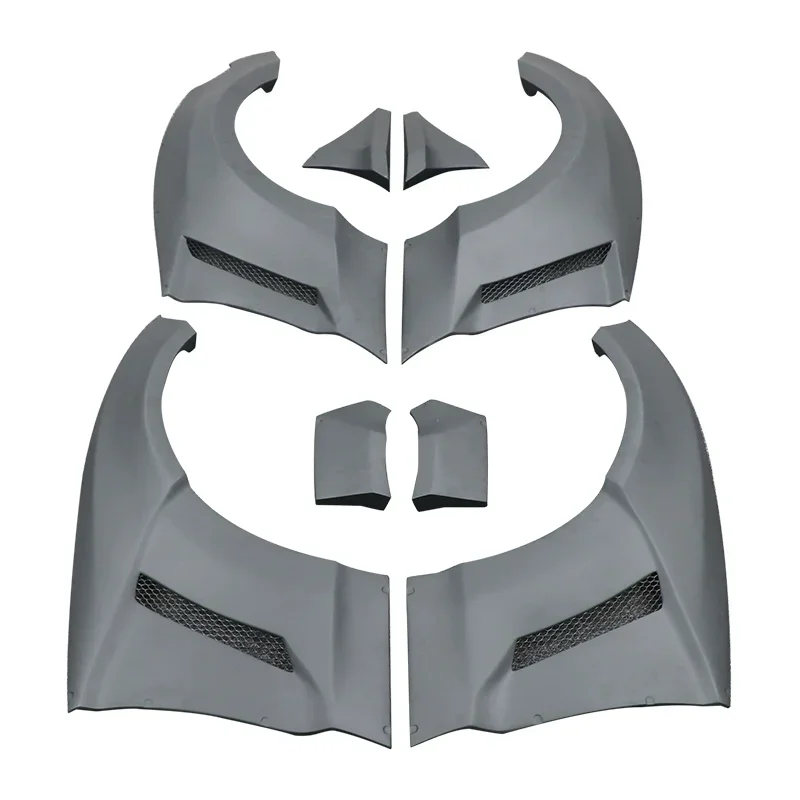 Car Fender Flares Wheel Eyebrow For Ford Mustang 15-23 Modified Widen Wheel Protector Guard Body Kit Car Accessories