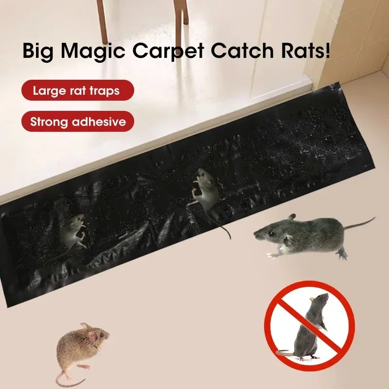 120cm Anti Rat Baffle Mouse Glue Trap Super Strong Sticky Rat Board Mice Catcher Trap Pest Control Reject Mouse Killer Trap