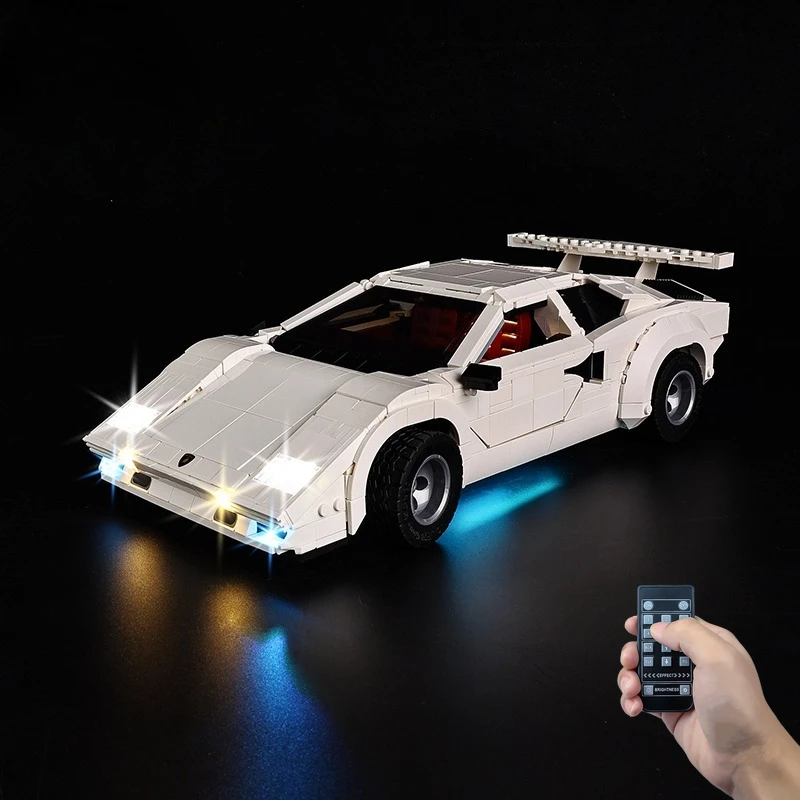 

Комплект светодиодного освещения без модели, подходящий для LEGO Lamborghini Countach 5000 Quattrovalvole 10337 (без строительных блоков)