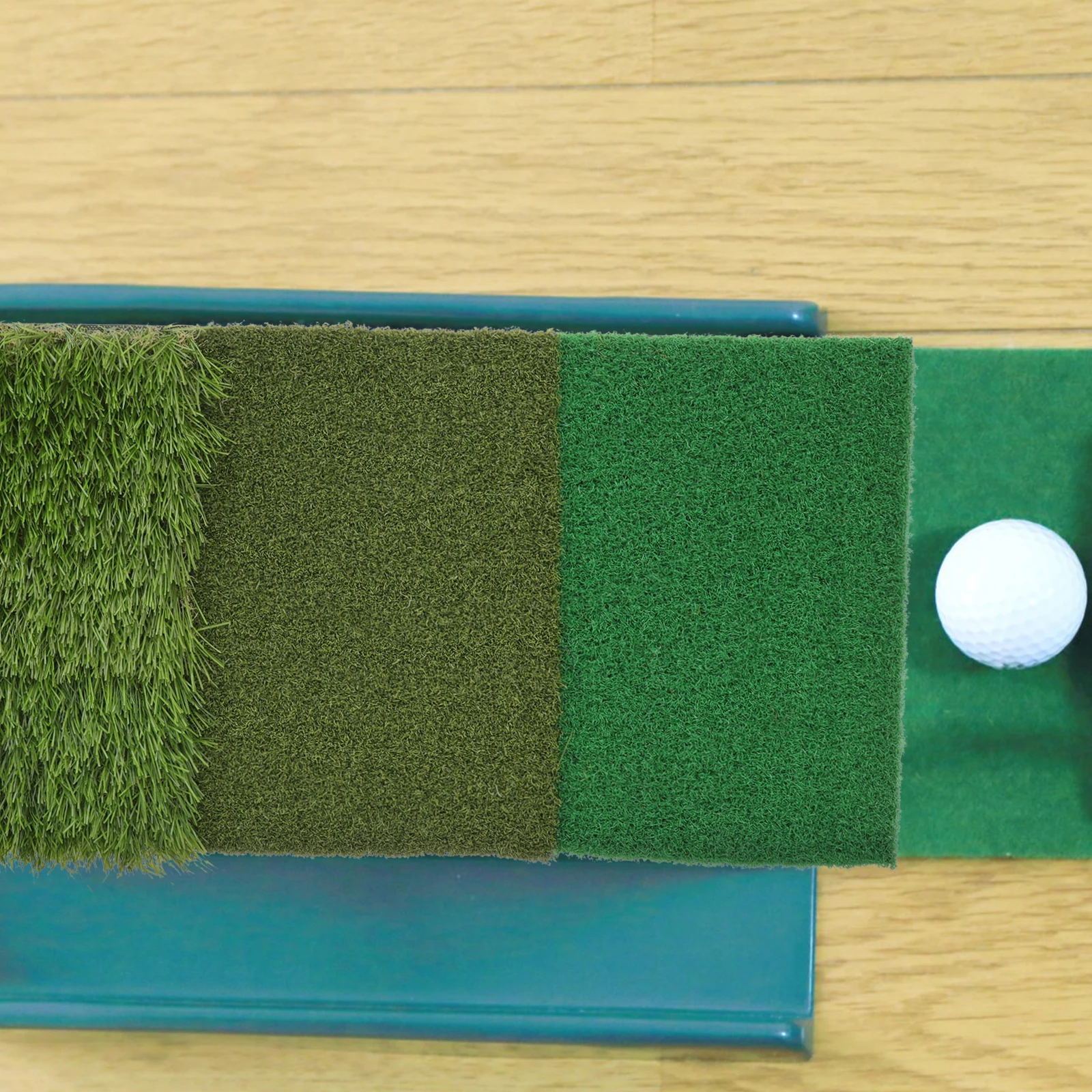 

Professional Golf Training Mat Indoor Artificial Turf Swing Practice Impact Pad For Kids Beginners Backyard Office Home Putting