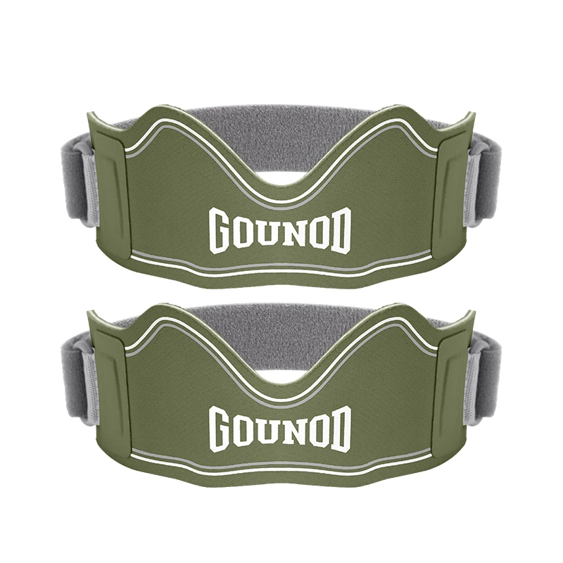 GOUNOD Knee Brace Support for Running Sports Adjustable Knee Strap Patella Protector for Basketball Hiking Gym