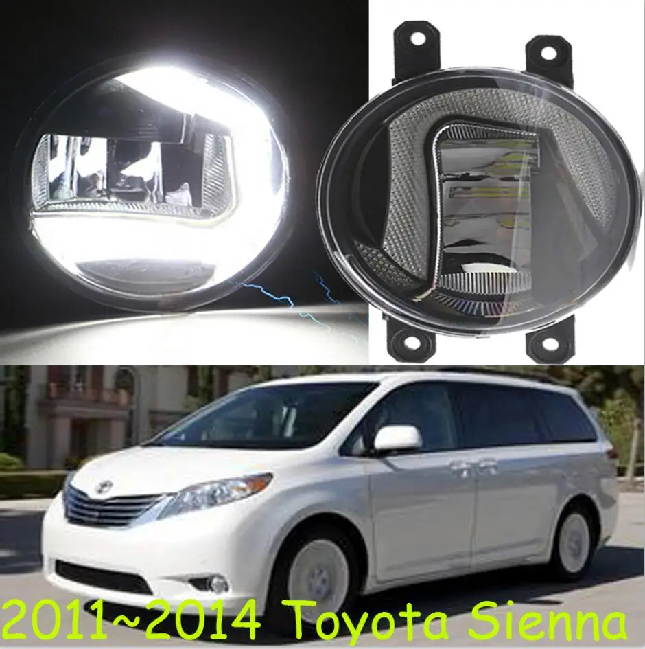 Car bumper lamp headlight Sienna Daytime light Swith ON/OFF LED DRL car accessories daylamp Mark X Tacoma Reiz fog lamp