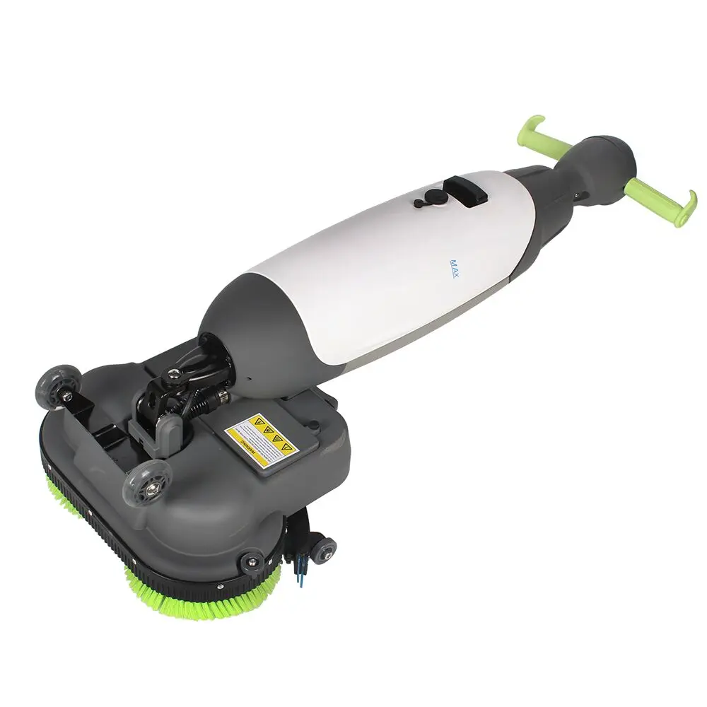 Raizi 220 В с двойной щеткой для мытья полов для ручной скруббера для пола, стиральная машина для чистки пола