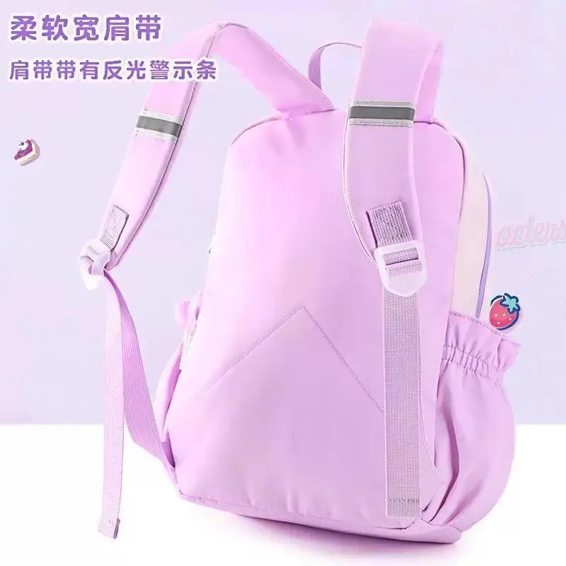 

Cartoon Sanrio Kuromi Student Schoolbag Kawaii Bags Melody Cinnamoroll Burden Alleviation Protect Spine Backpack girls schoolbag
