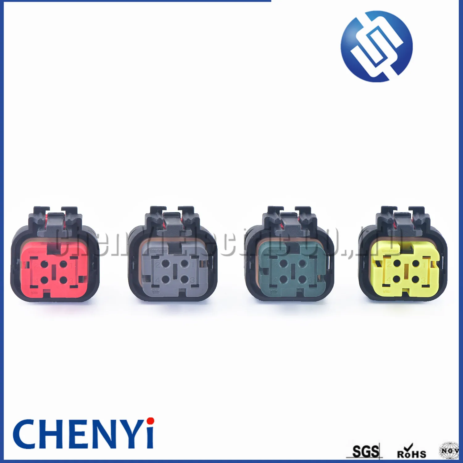 4 Pin 1.5 Series Car Waterproof Connector 776488-1 776487-1 776487-2 776487-3 776487-4 Harness plug for truck excavator