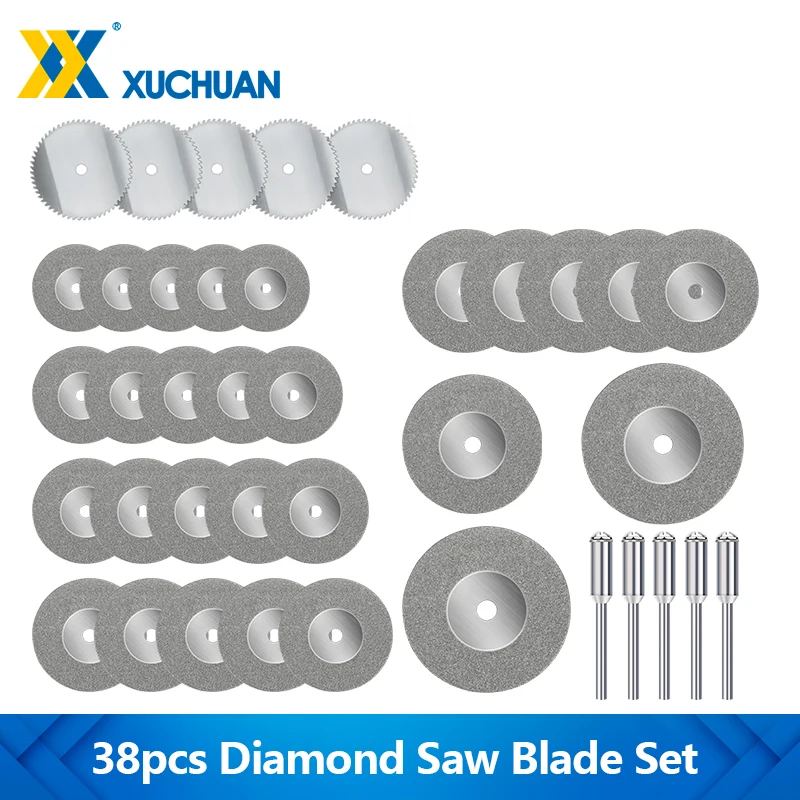 38Pcs Diamond Cutti…