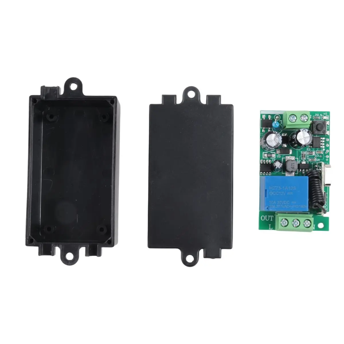 DTD4 【50% OFF】Universal 433 MHz AC 220V 1 Channel Remote Control Switch Mini Wireless Relay Receiver Module for 433 MHz Transmit