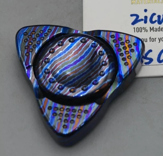 Used EDC Trees and Wide Clone Zircuti Dog Head fidget decompression toy