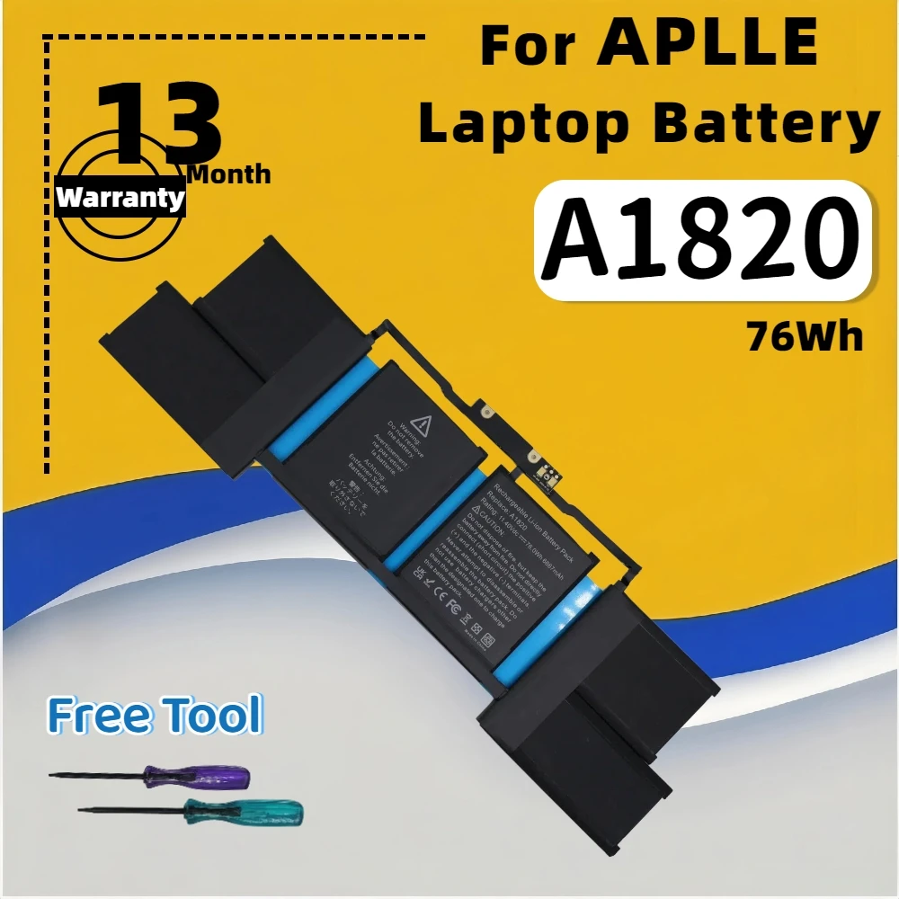 

FRLESUI A1820 Сменный аккумулятор для ноутбука APPLE MACBOOK PRO 15 дюймов A1707 2016 2017 год Бесплатные все инструменты Гарантия 13 месяцев