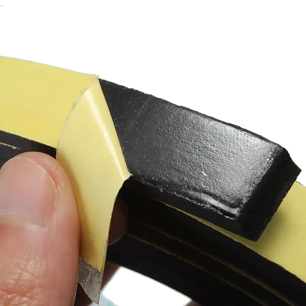 10M Strong Adhesion Window Door Anti-collision Rubber Seal Strip Weather Stripping EVA Foam Sponge Tape