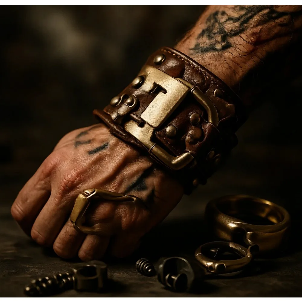 

Набор из 4 золотых и серебряных браслетов с эффектом ковки, регулируемые широкие массивные браслеты, гипоаллергенные, для многослойного ношения, подарок