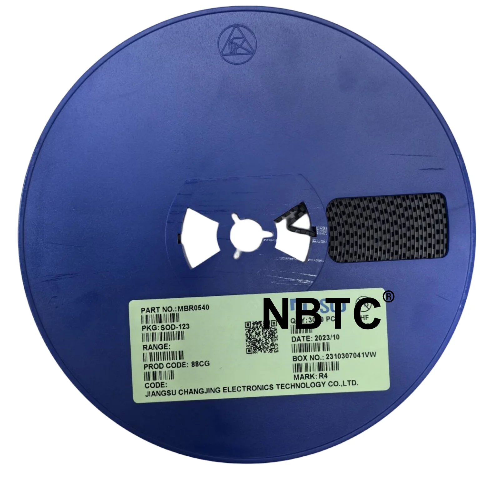 MBR0540 40V 0.5A SOD 123 다이오드