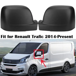 Car Wing Mirror Cover For Fiat Talento 2016-2022 For Renault, Trafic, Vauxhall ,Nis NV300 Left Right Lower Upper Mirror Cover