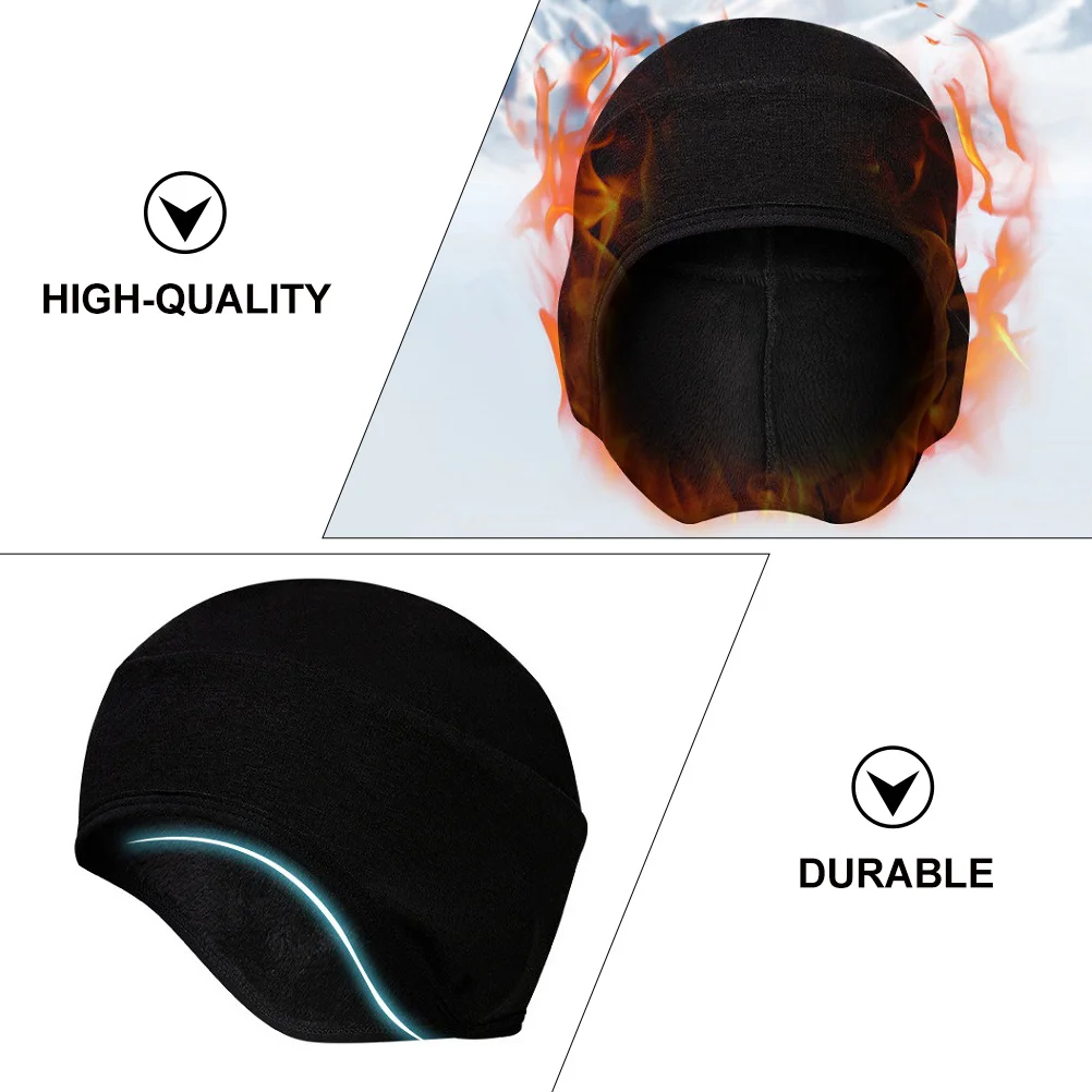 

1Pcs Windproof Cycling Cap with Extended Ear Protection Under Bike Hat Water-Resistant Lightweight Elastic Warm