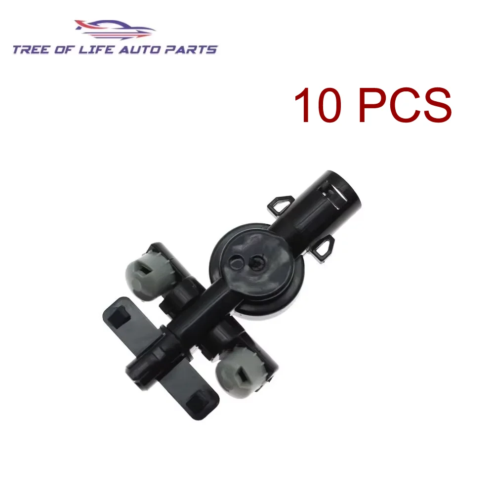 10PCS Headlamp Headlight Cleaning Washer Spray Nozzle Jet Cover Cap Holder Connector For Subaru Legacy Outback Toyota Camry