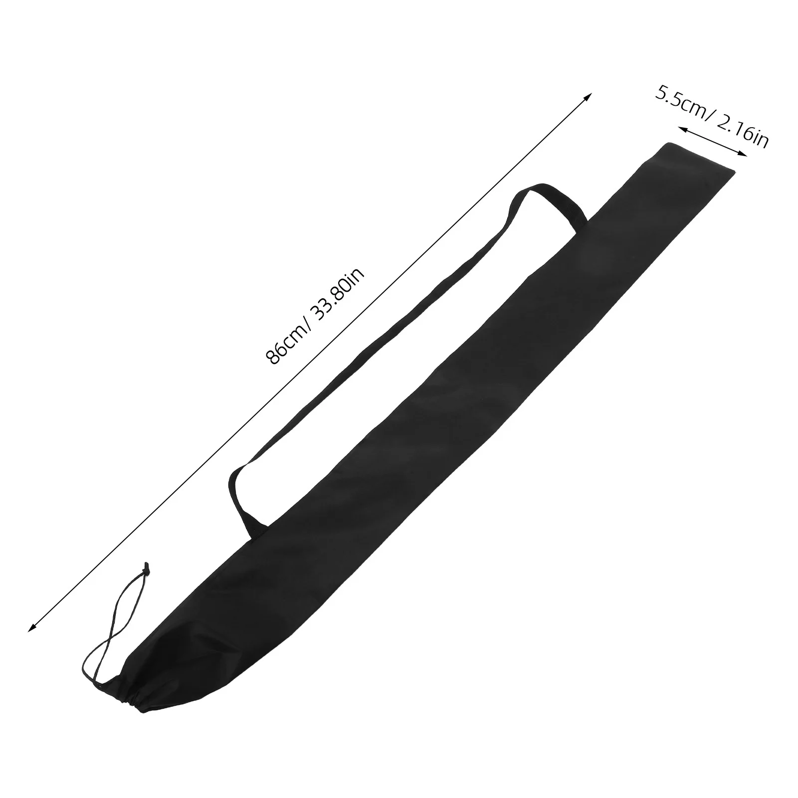 Bolsa de armazenamento para taco de beisebol, 2 peças, pano oxford, portátil, bolsa de ombro, leve, organizador de equipamentos esportivos, à prova d'água