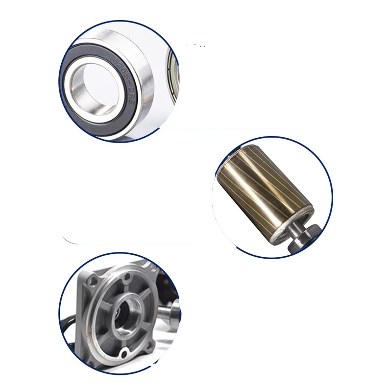 12V 24V 고토크 정방향 및 역방향 RV30 2200RPM 속도 ​ ​ 조절 모터 200W 웜기어 DC 기어 모터
