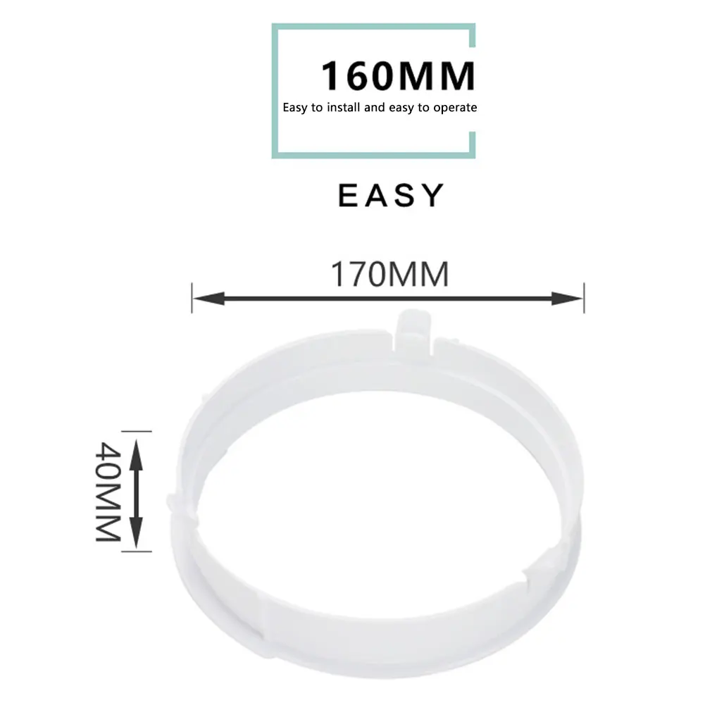 

Interface Exhaust Duct Interface ABS Connector Accessories Exhaust Duct Interface Fittings Clamp Hose Fittings