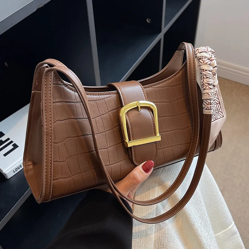 

Fashion Women Handbag Ladies Underarm Bag Luxury Versatile One Shoulder Crossbody Bag French Small Small Body Bag Single