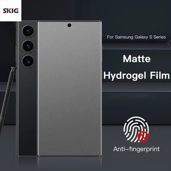 Matte Hydrogel-Folie für Samsung Galaxy S24 S23 S22 S21 S20 Ultra Plus FE ohne Fingerabdruck für S24 Displayschutzfolie