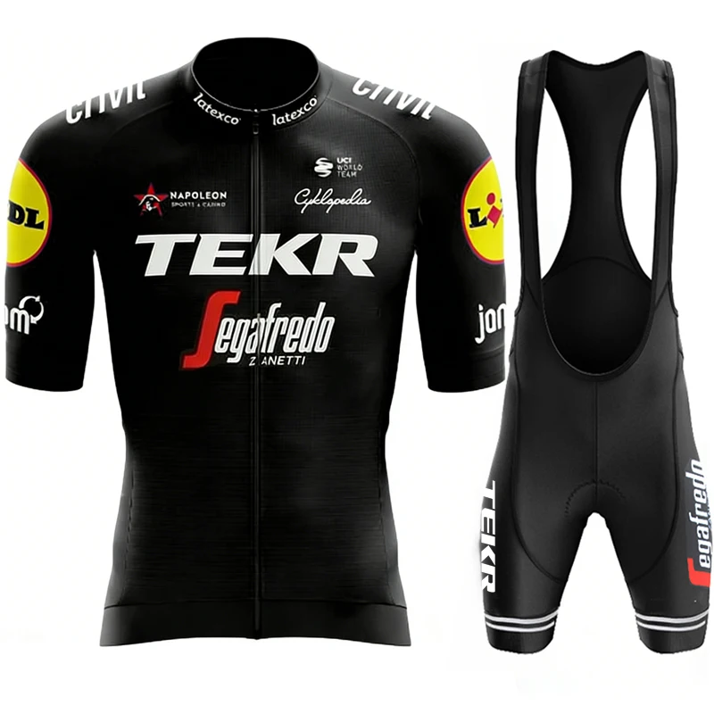 Cycling Shorts Man Men's Cycle Jersey Short Sleeves Tricuta Sports Set Maillot Cyclisme Mtb Clothing Summer Bike Pants Outfit