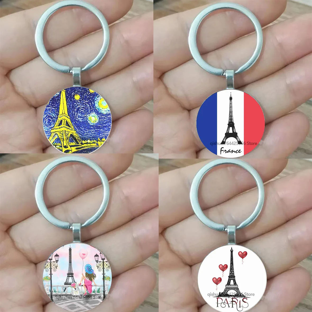 Paris Sunset Eiffel…