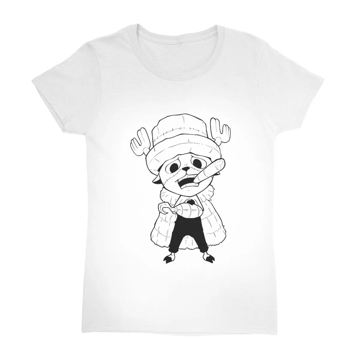 One Pieces T-Shirt 2025 Summer Chopper Y2K Retro T Shirts Cheap Casual Harajuku Tshirt For Women Short-Sleeve Print Tees