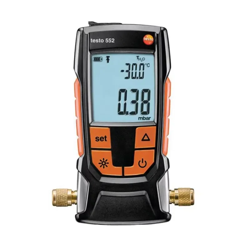 2026 Digital Vacuum Gauge for Testo 552 0560 5522 0 to 26.66 mbar Bluetooth Compatible Vacuum Measuring Instrument for HVAC