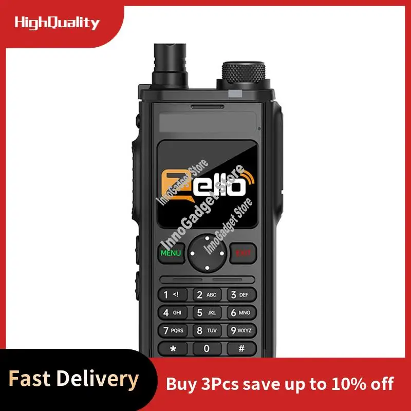 

GP-298 POC Радио Сетевая рация для Zello Global POC Радио Необмененное расстояние 4G SIM Android Bluetooth WIFI EU-A19R