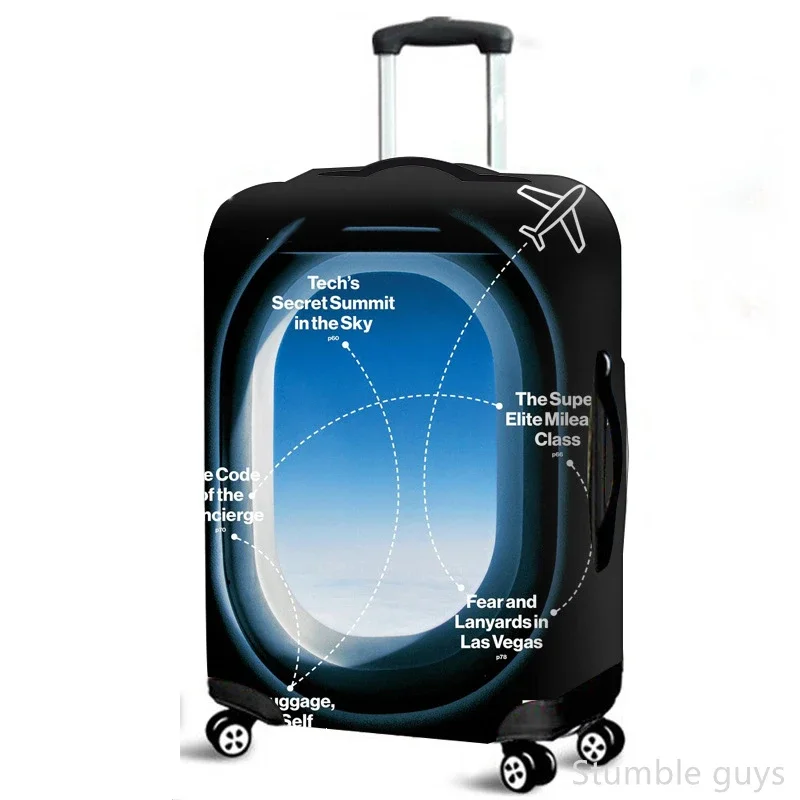 

Premium Elastic Luggage Cover Protective Anti-Scratch Washable Dustproof Suitcase Sleeve Practical For Road Trips 18-32 Inch