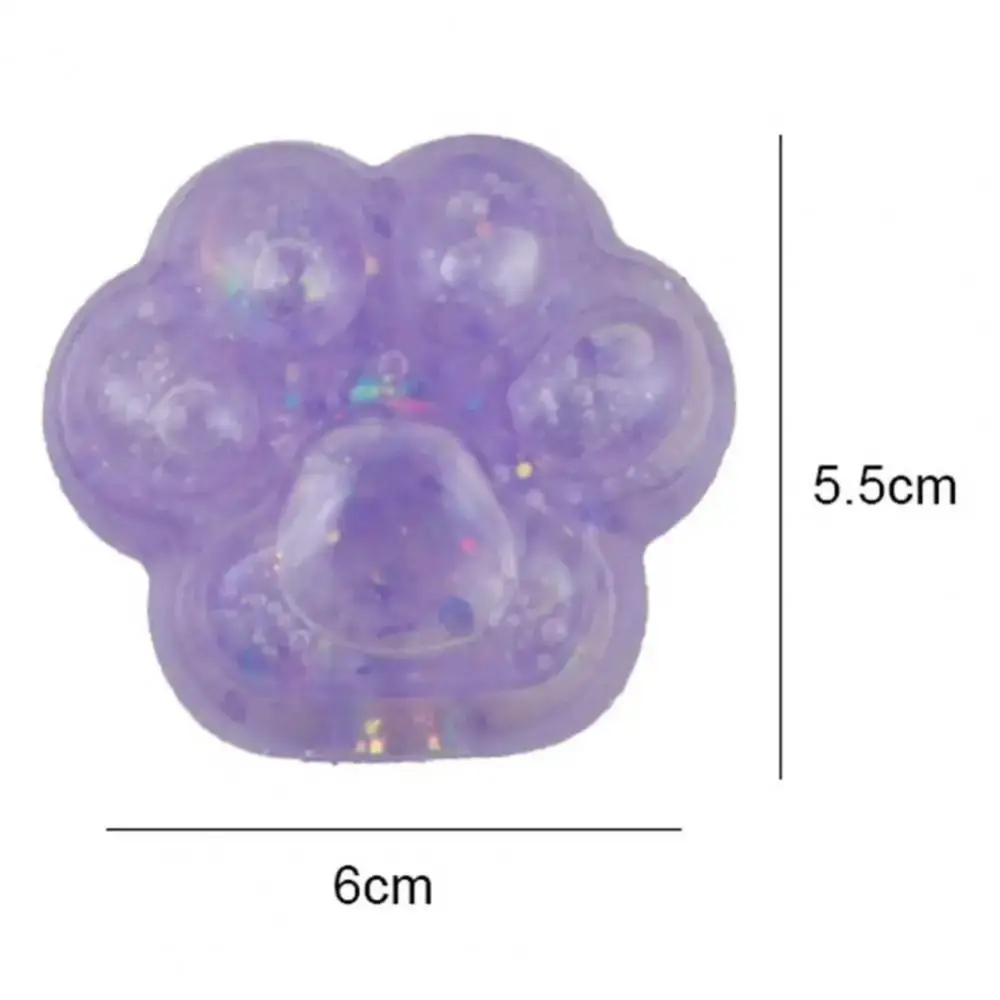 귀여운 만화 고양이 발 Squishy 장난감 부드러운 떡 짜기 장난감 느린 리바운드 스트레스 릴리프 장난감 스트레스 릴리스 손 긴장 선물