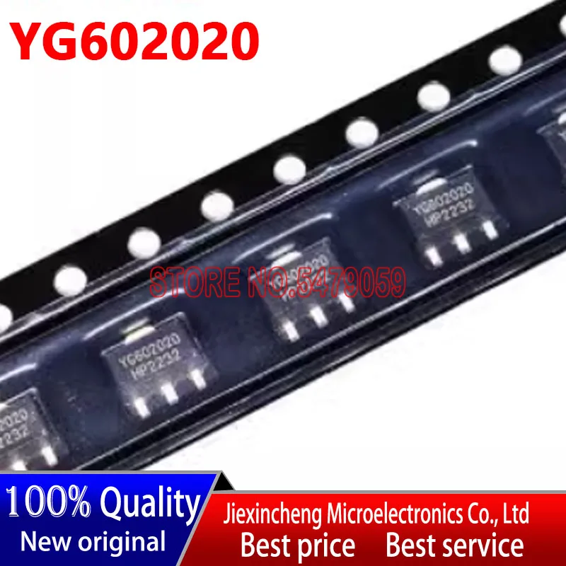 Amplificateur de puissance RF, YG602020, SOT-89, nouvel original, 10-50 pièces