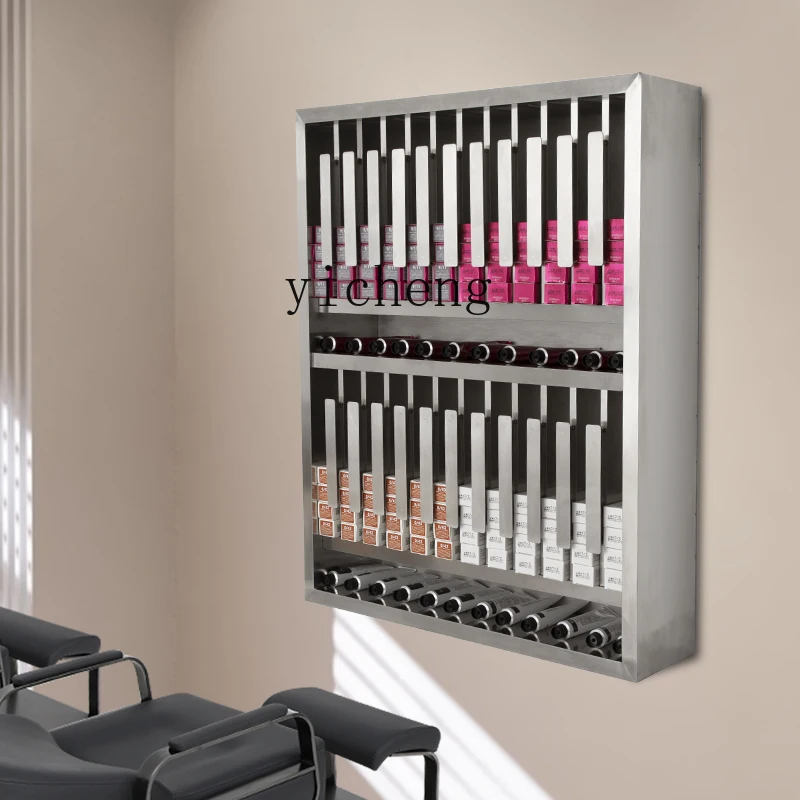 

FY Парикмахерская Подвесная стойка для крема для окрашивания Крем-стойка Парикмахерская Стойка для хранения крема для окрашивания Парикмахерская