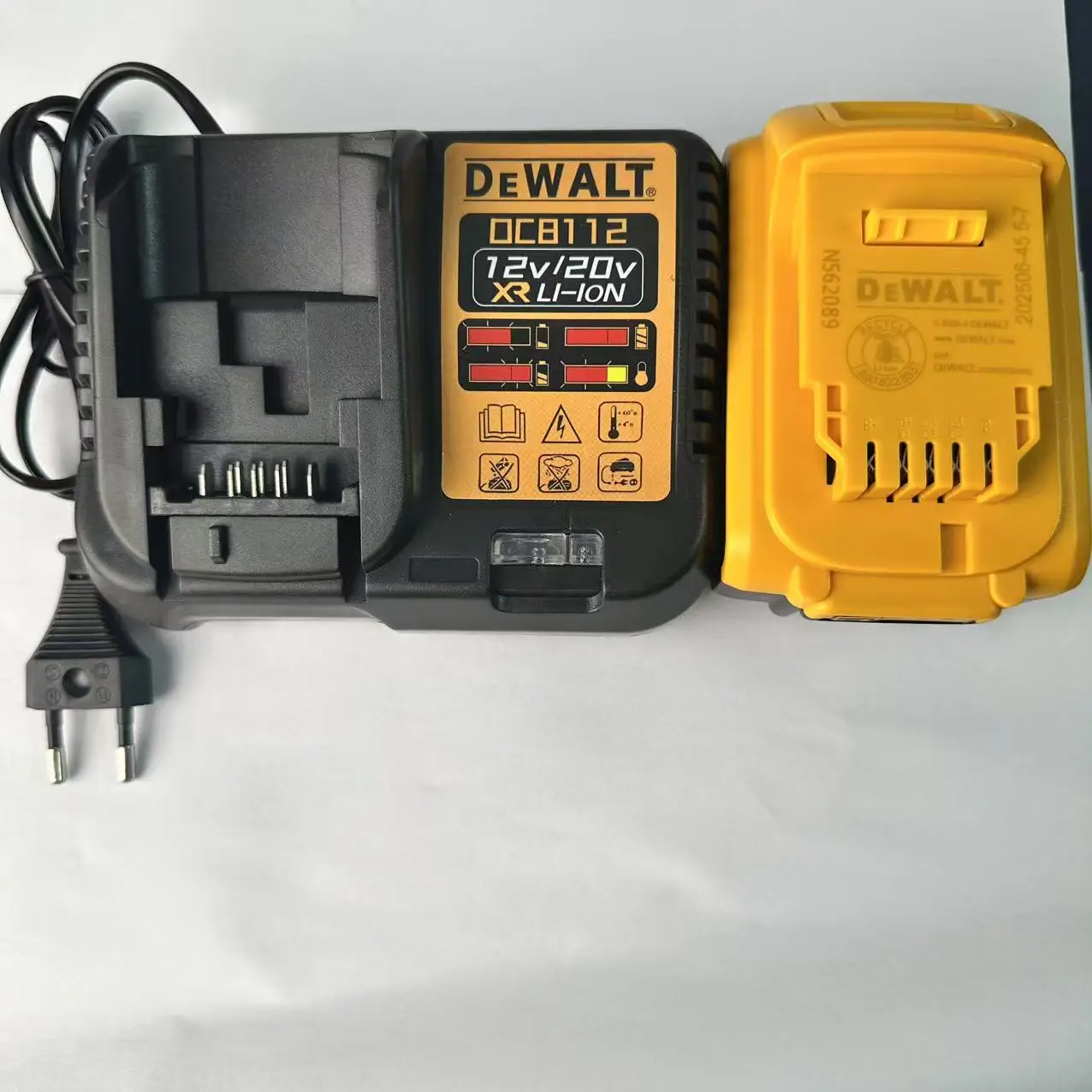 

Оригинальный аккумулятор DEWALT, 20 В, 6 Ач, литий-ионный аккумулятор, DEWALT, DCB115, DCB118, быстрая зарядка, аккумулятор для инструментов DEWALT