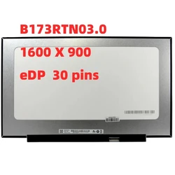 NT173WDM-N23 V8.0 B173RTN03.0 B173RTN03.1 17.3inch 1600x900 30pin LCD Laptop Screen For Lenovo ideapad 3-17ARE05 3-17IML05 81W2