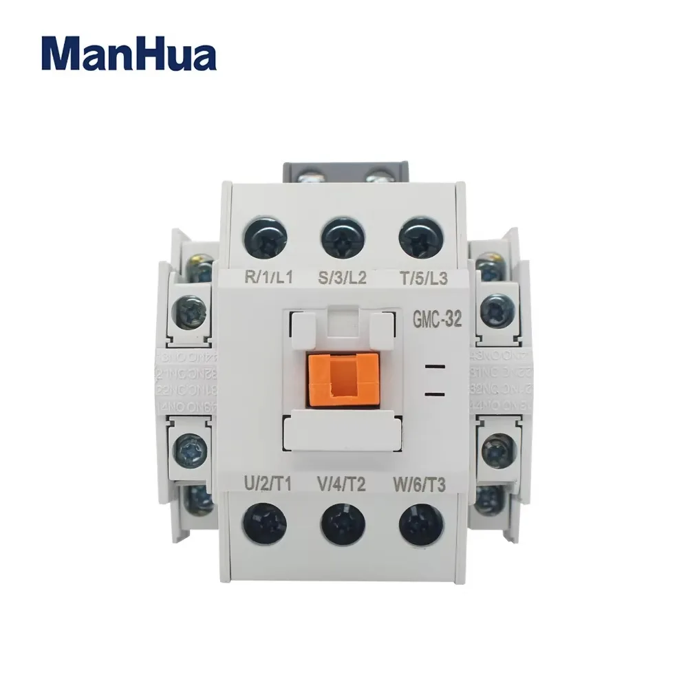 ManHua 3P 220VAC Magnetic Contactor Three-phase Series Electrical Protection of Home Improvement and Electrical Equipment