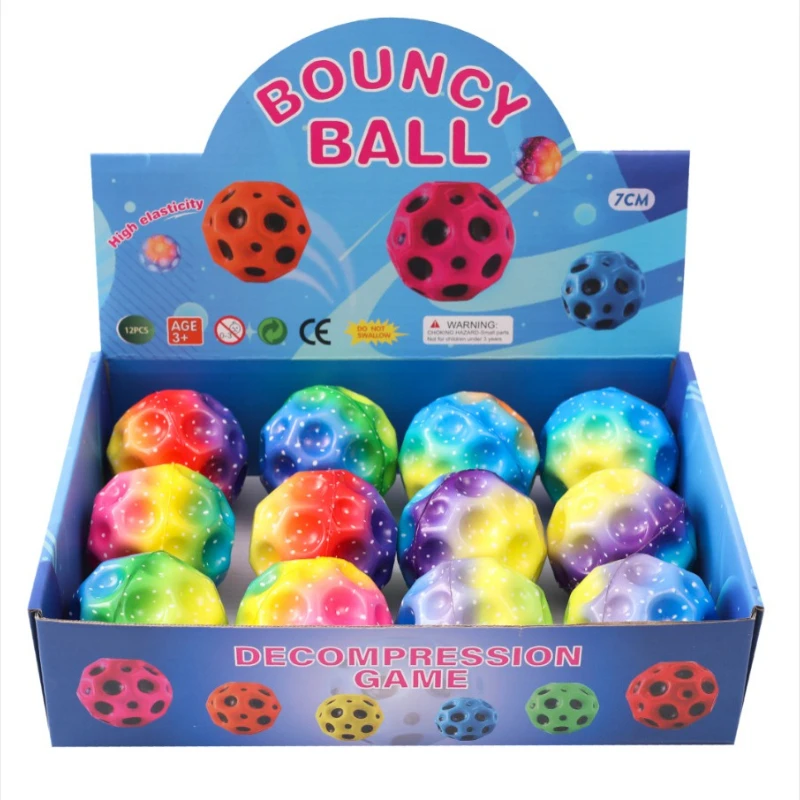 

A Vibrant and Entertaining 7cm Luminous Elastic Ball, Crafted From Superior PU Foam, Is Perfect for High-energy Pinball Games.
