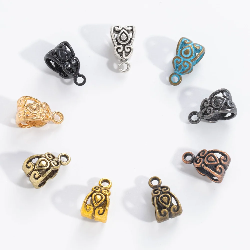 

The best-selling diy large-hole alloy fashion clothing accessory and hanging three-way crystal