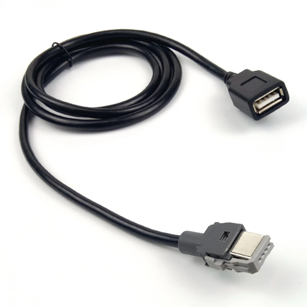 

120 см автомобильный 4-контактный адаптер USB-гнездо 12 В для 307 для 408 для C4 для C5 для C-Quatre для B50 для RD9 автомобильной электроники