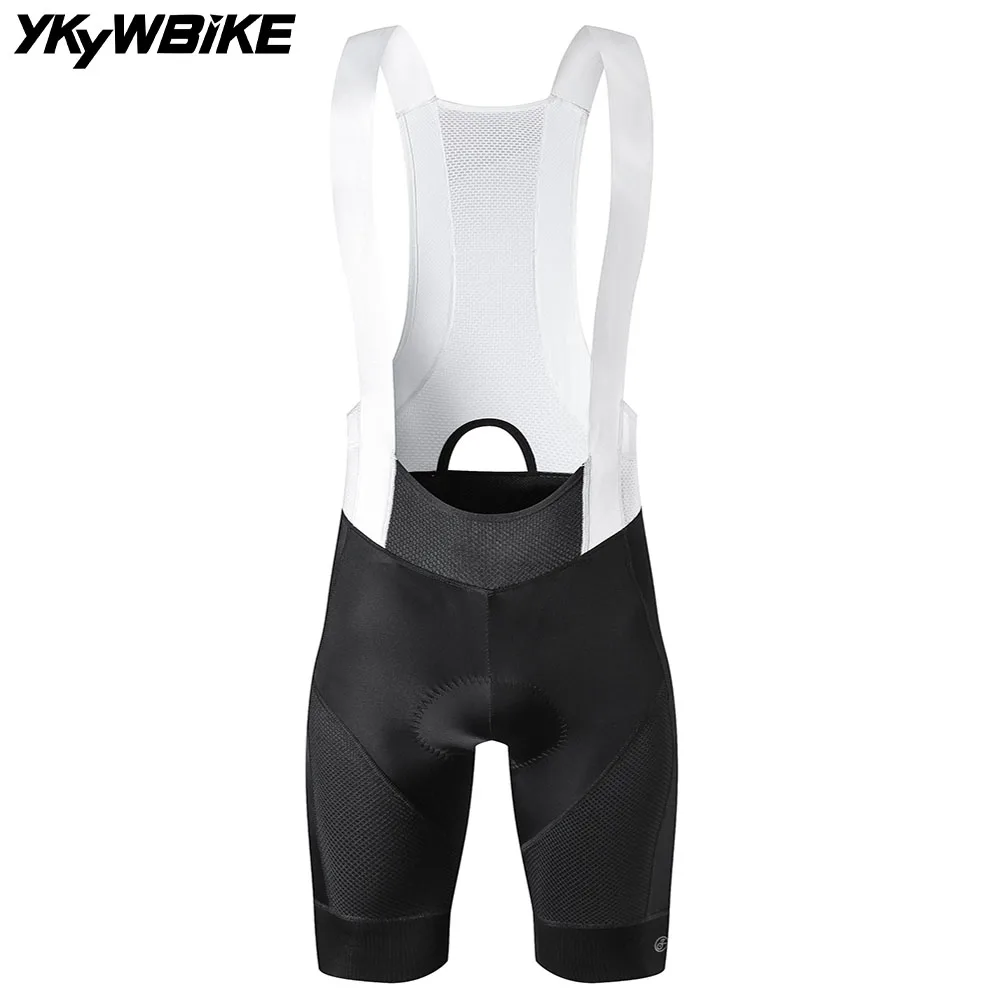 YKYWBIKE Men\'s Cycling Bib Shorts Summer Road Bike Shorts Bicycle Ciclismo Bike Pants MTB Men\'s Cycling Clothing