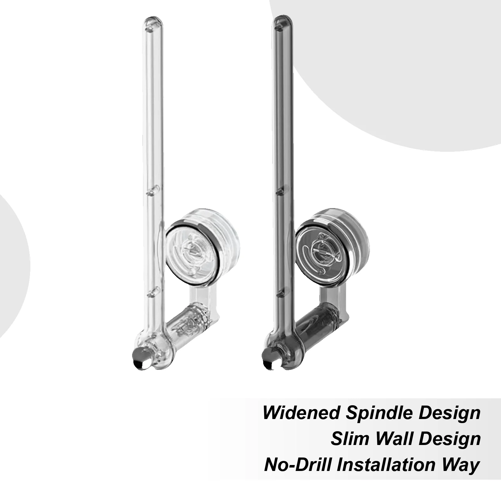 

Kitchen Paper Towel Holder Toilet Tissue Holder for Bathroom Suction Cup Napkin Dispenser Rotatable Storage Rack for Cling Film