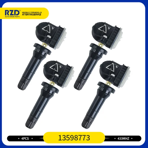 Sensor de presión de neumáticos TPMS de 433MHz para Chevrolet Cruze Malibu Silverado Equinox Impala Tahoe Volt Trailblazer 2015-2019 13598773