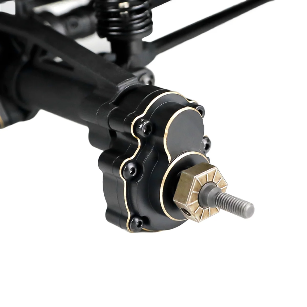 

Латунное крепление на заднюю ось для 1/10 RC Crawler FMS FCX10 аксессуары для обновления радиоуправляемых автомобилей