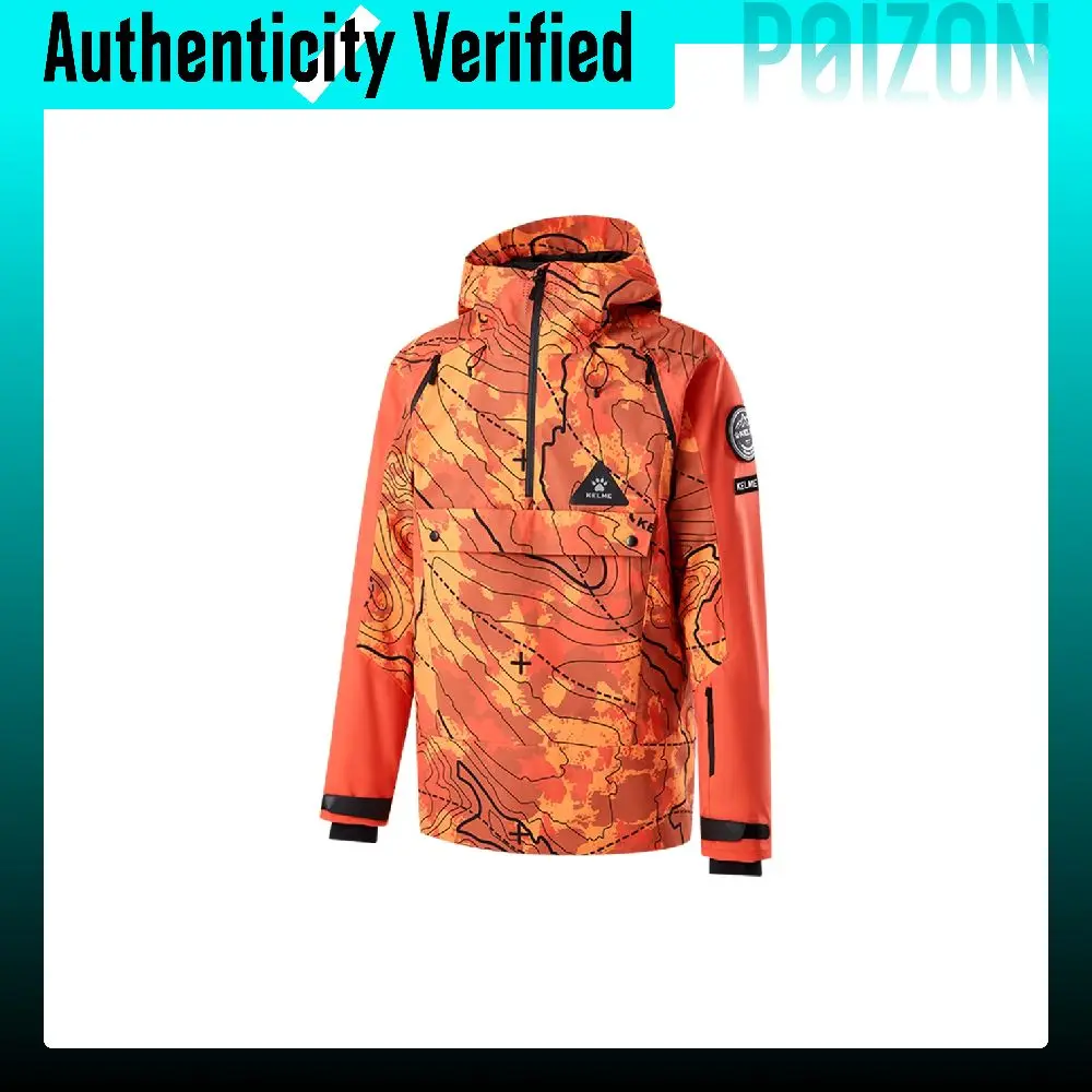 KELME Ski Tops Unisex Sunrise Orange 6543HX1105-1