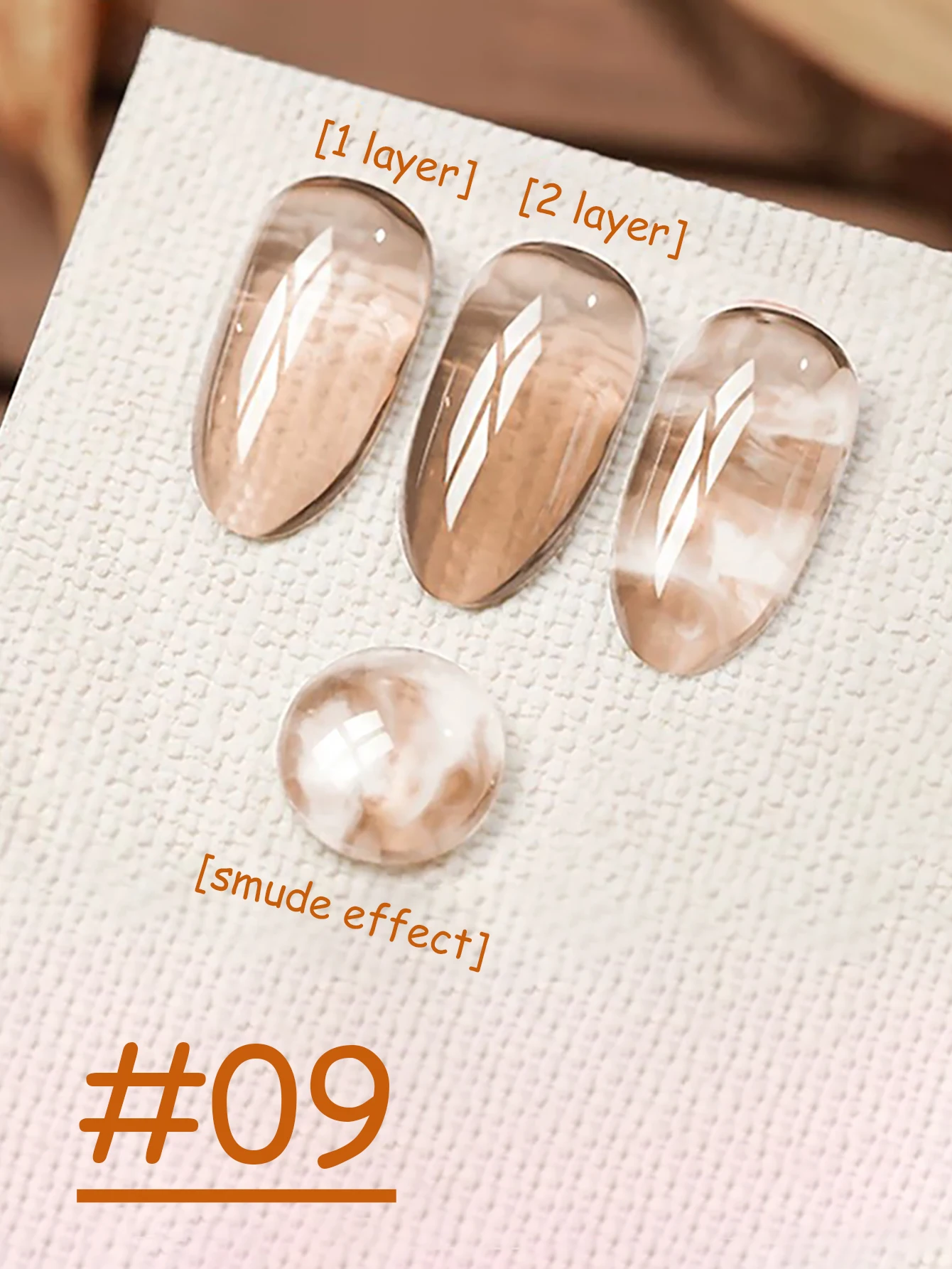 1-12 stücke WS Weihnachten Nagel Eis Transparent Schildkröte Bernstein Gel Nagellack Beliebte Bleaching Braun Orange Nagel Salon Nagel liefert – Detail 17