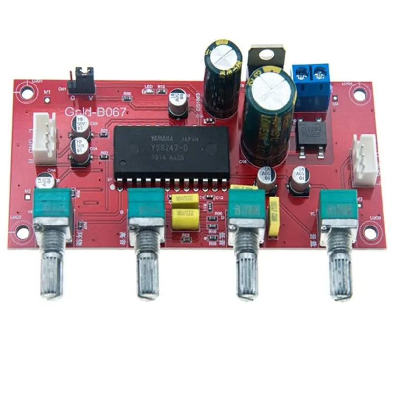

Плата аудиоусилителя + модуль предусилителя с драйвером BA3880BBE, регулировкой тембра и поддержкой объемного звучания