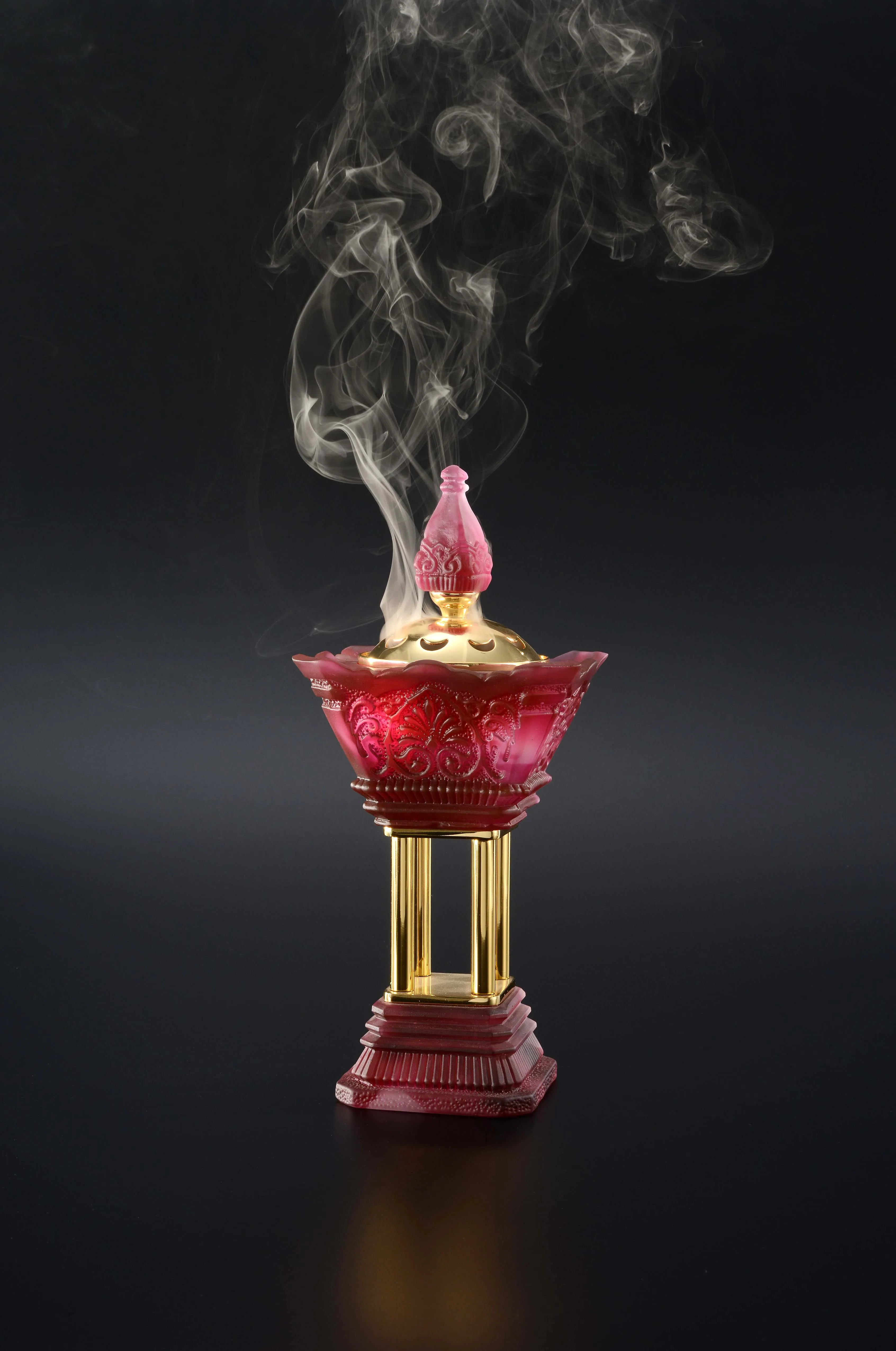 wholesale Best Sell Middle East Ramadan Liuli bakhoor Incense Burner for home decor