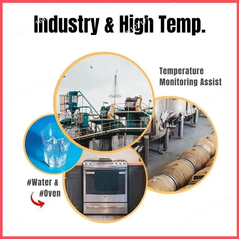 B52C TCE-K02H3-100 Sonda metallica per termocoppia tipo K adatta per forno Sensore termocoppia per strumento di ingresso tipo K