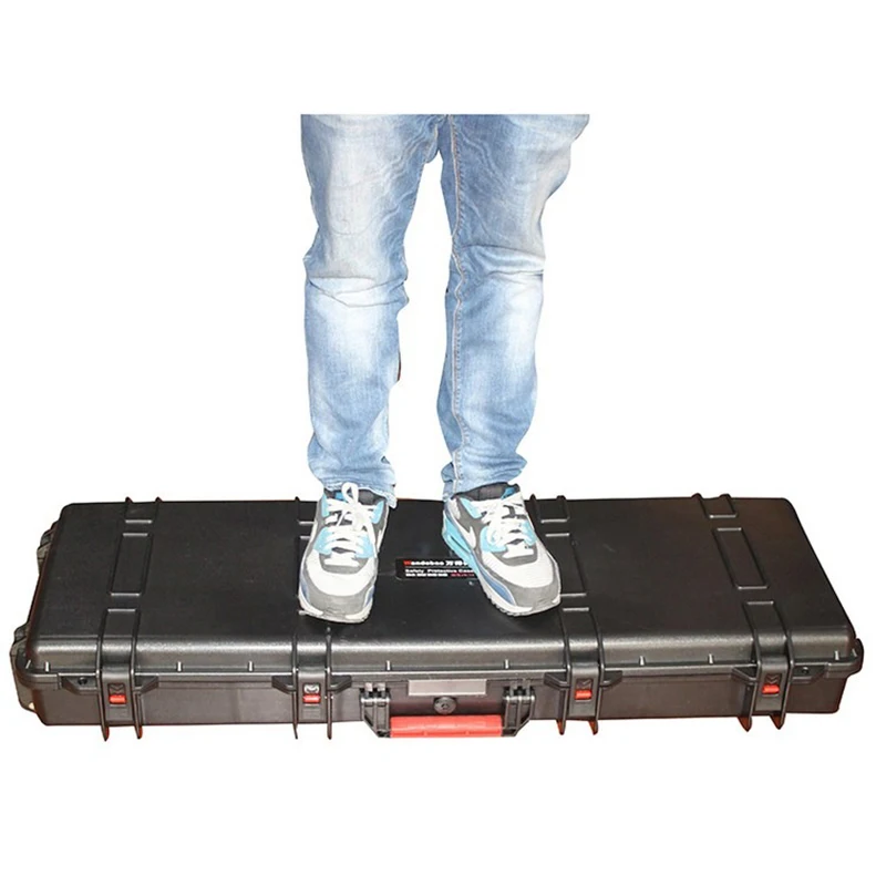 1147*436*151MM long case plastic toolbox sealed waterproof safety equipment case portable tool box Dry Box outdoor equipment