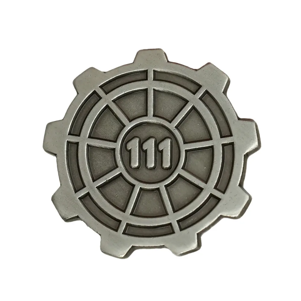 1pc Refuge Explosion-proof Door Logo Brooch, Role-playing Game Inspiration Badge, Game Player Accessory